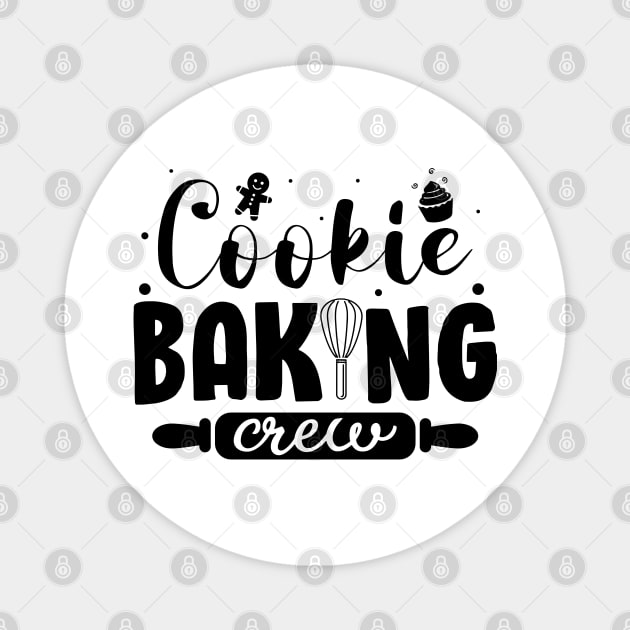 Cookie Baking Crew Funny Christmas Holiday Cookies Gift Magnet by norhan2000